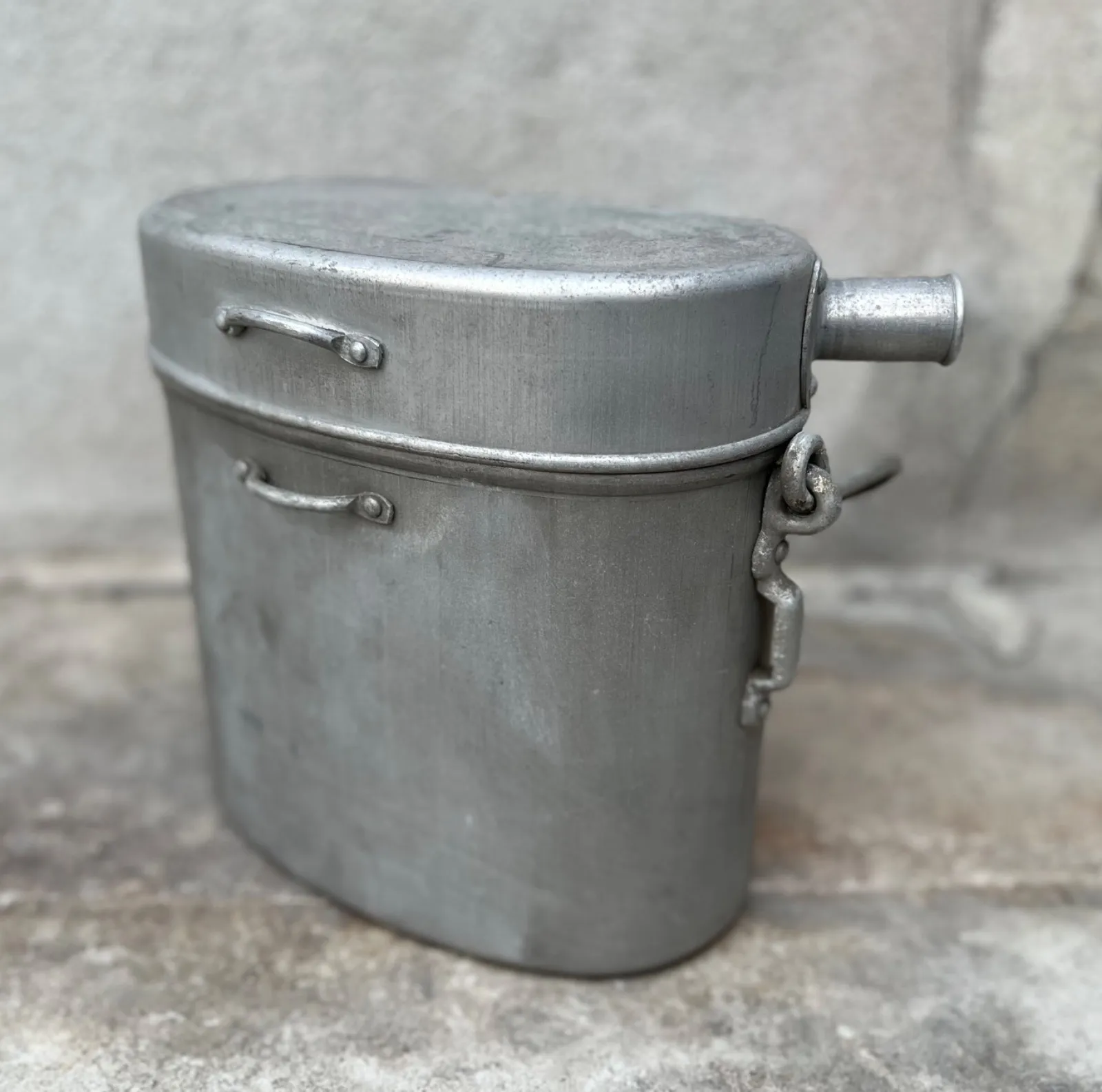 (4941)フランス軍実物MMTアルミメスキットクッカーセット　レア 4941)フランス軍実物MMTアルミメスキットクッカーセット レア 4941