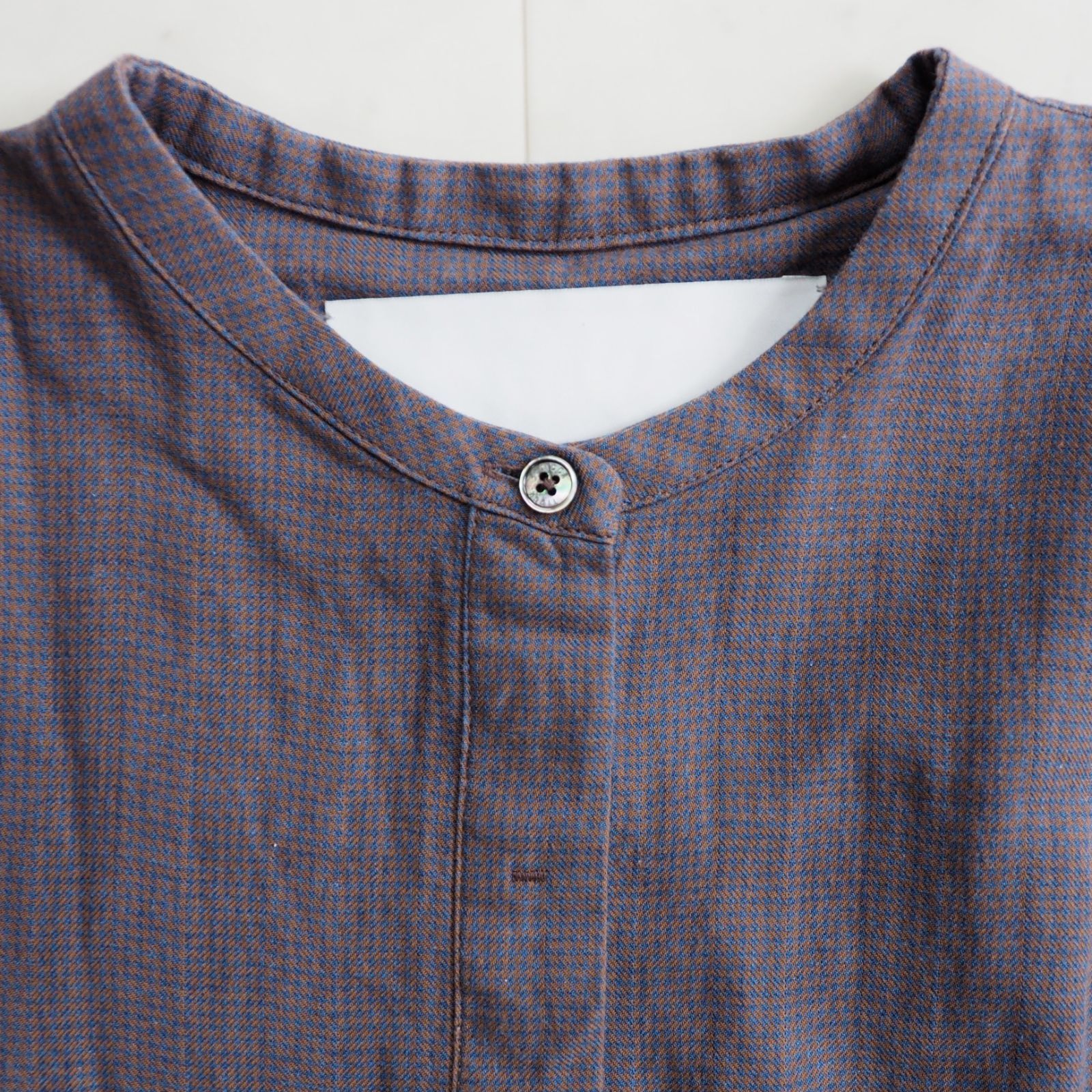 千鳥格子 コットン