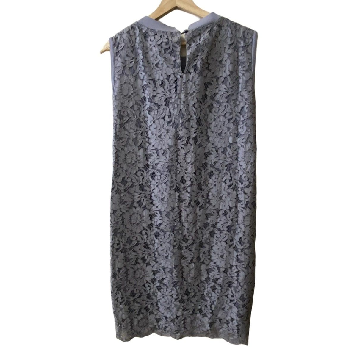 美品 グレースクラス Glace Class ノースリーブワンピース グレー  