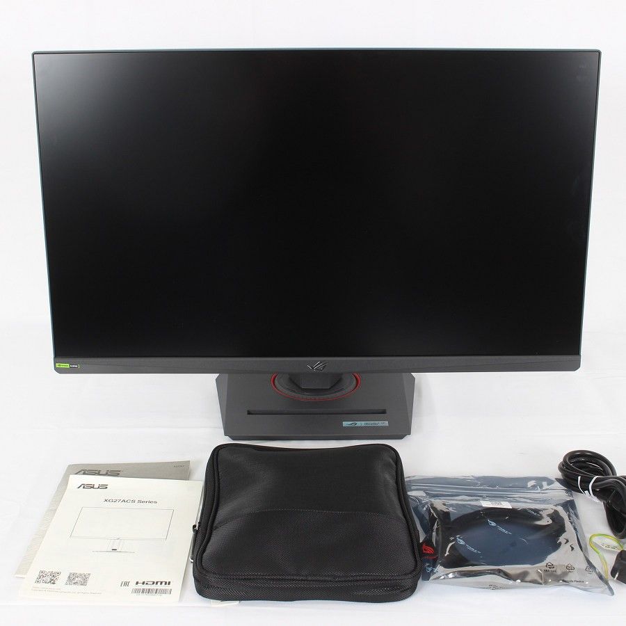 ASUS ROG Strix XG27ACS ダークグレー 27インチ ゲーミングモニター エイスース 本体