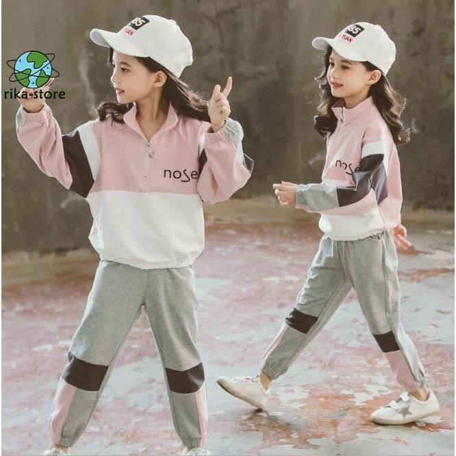 子供服 おしゃれ ジャージ ジュニア 女の子 上下セット スウェット セットアップ キッズ ダンスウェア ステージ 衣装 スポーツウェア 運動服 カジュアル 秋新作