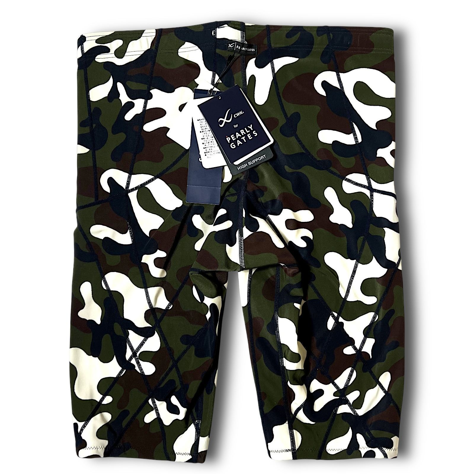 パーリーゲイツ PEARLYGATES ゴルフハーフパンツ 迷彩 カモフラ M 楽天