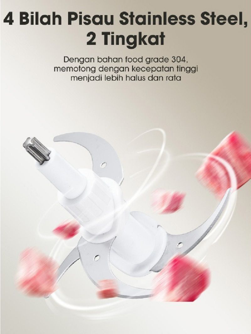 2.2L大容量 みじん切り器