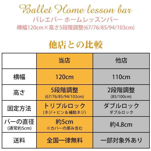 【新品未使用】 バレエバー ホームレッスンバー 横幅120cm 高さ5段階調整(67/76/85/94/103cm) 耐荷重100kg バレーバー スタンド 練習 コンパクト 室内 お部屋 LittleAthlete リトルアスリート クリスマス Xmas