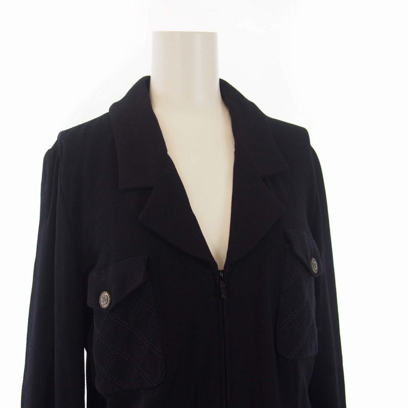シャネル CHANEL 19C ココマーク ココボタン テーラードジャケット  