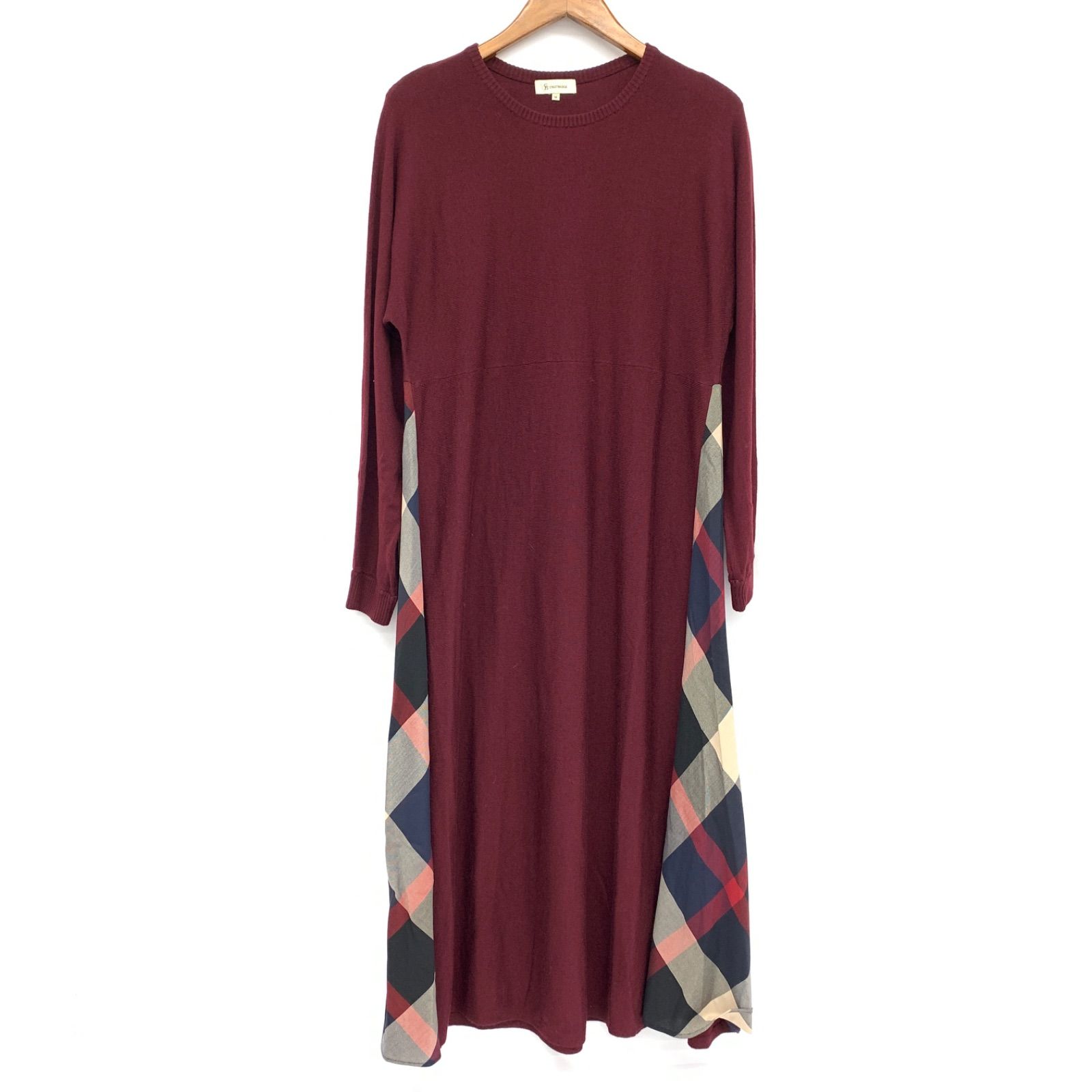 CBクレストブリッジ ウォッシャブルニットワンピース Mサイズ - メルカリ 