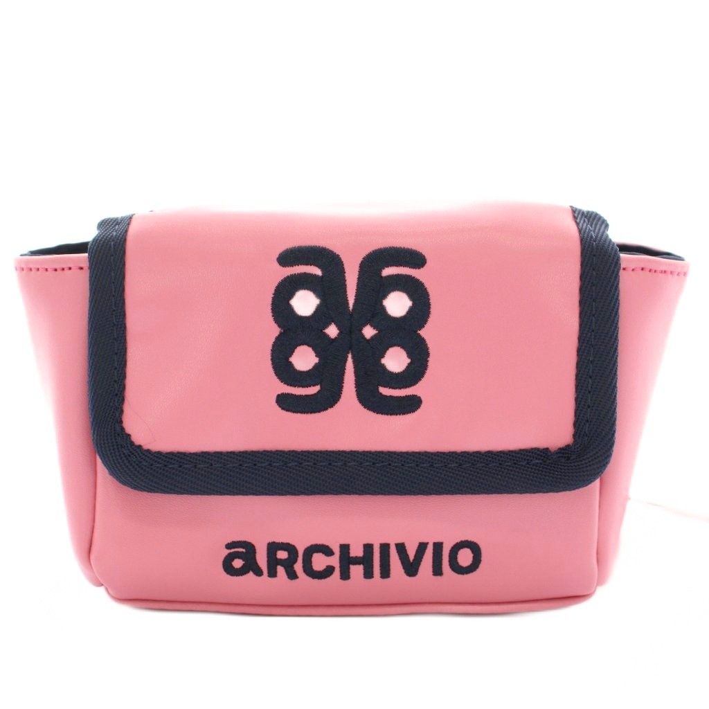 アルチビオ archivio ウエストバッグ ウエストポーチ フェイクレザー 00 ピンク A450302 HN