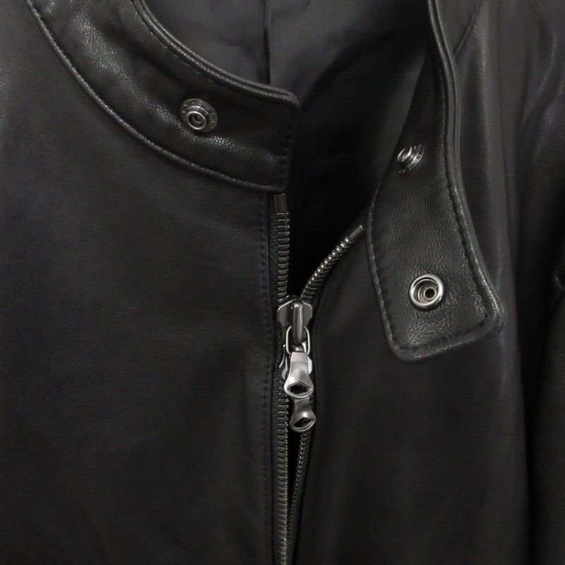 ジョセフ JOSEPH 近年 美品 ラムレザー シングルライダース