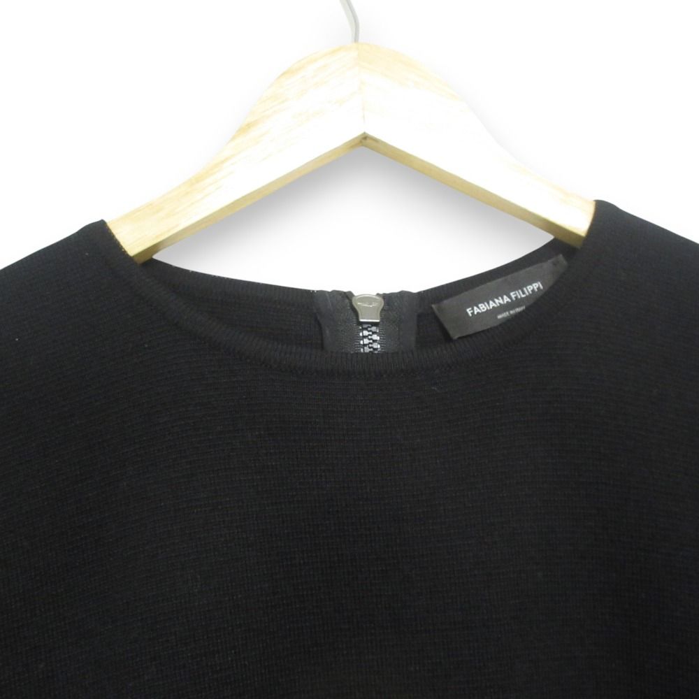美品 FABIANA FILIPPI ファビアナフィリッピ ウール100％ モニーレ 