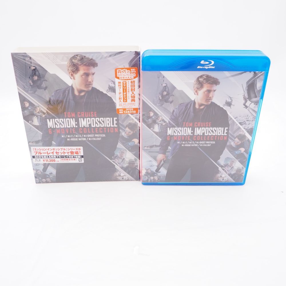 美品 ミッション：インポッシブル ６ムービー ブルーレイコレクション ブルーレイディスク Blu-ray 初回限定生産 PFXF-1192 HY1255 美品 ミッション：インポッシブル 6ムービー ブルーレイ