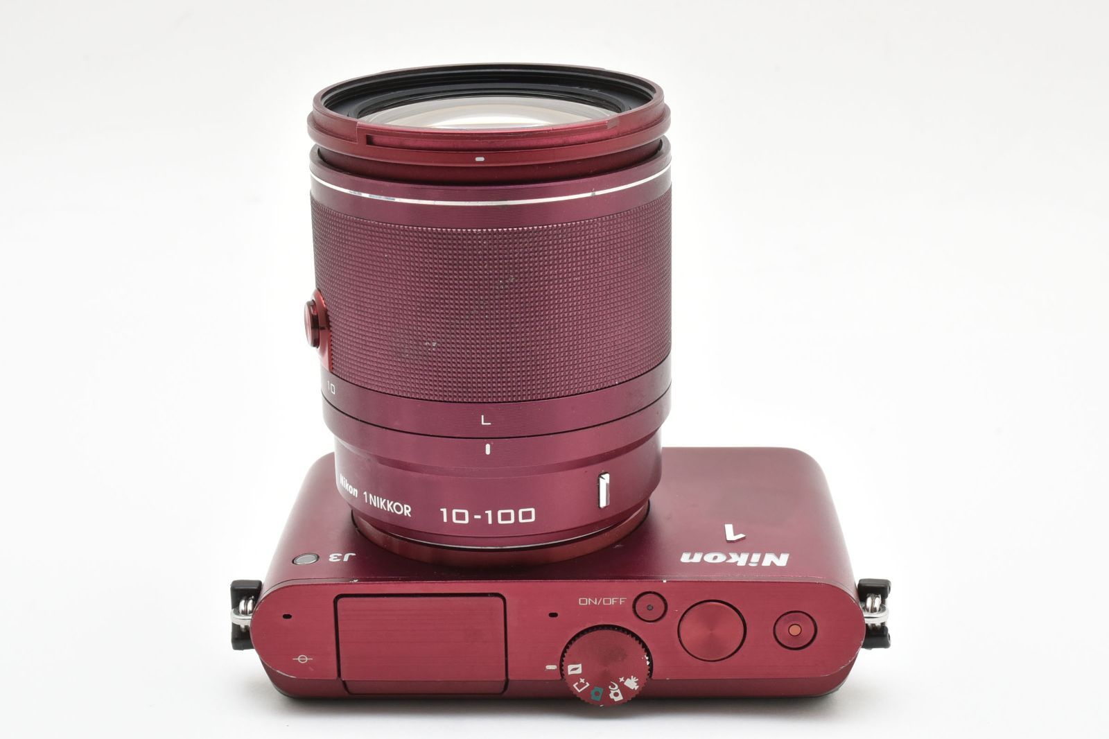 Nikon NIKON 1 J3 10X ズームキット RED Nikon 1 J3 - CNET