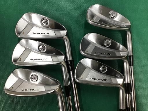 【美品】YAMAHA インプレス　アイアンセット　フレックスS スチールシャフト YAMAHA インプレス アイアンセット フレックスS スチールシャフト