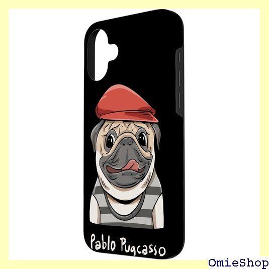 美術史 収集家のためのパグデザイン スマホケース iPhone 16 Plus 用 3404