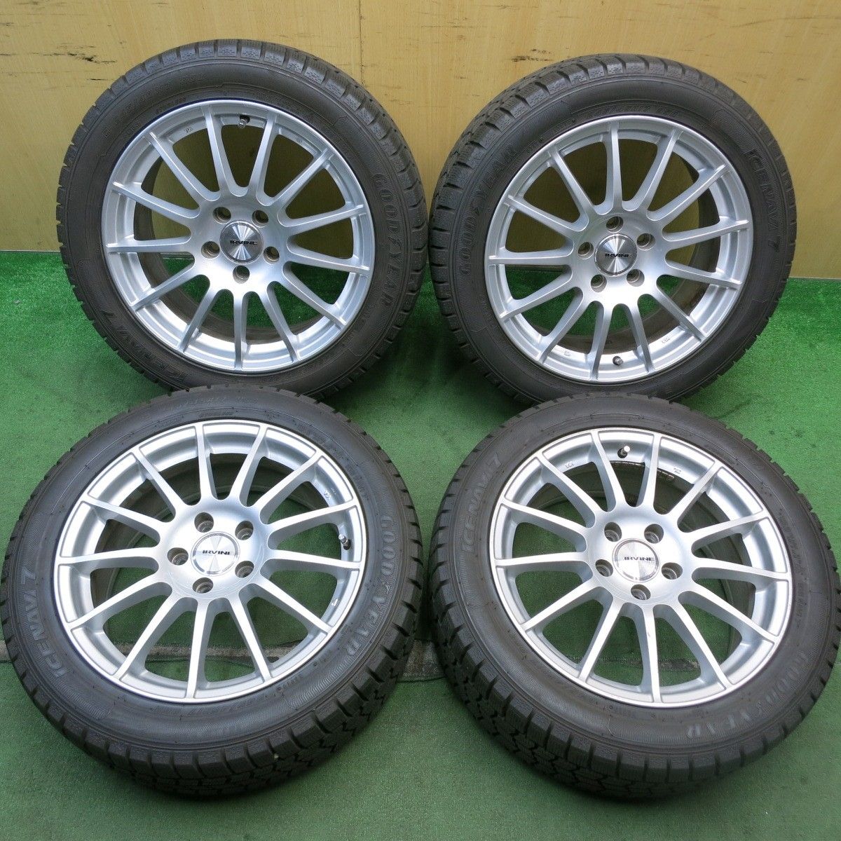 バリ溝！9.5分以上☆ベンツ 等 IRVINE F01 245/45R17