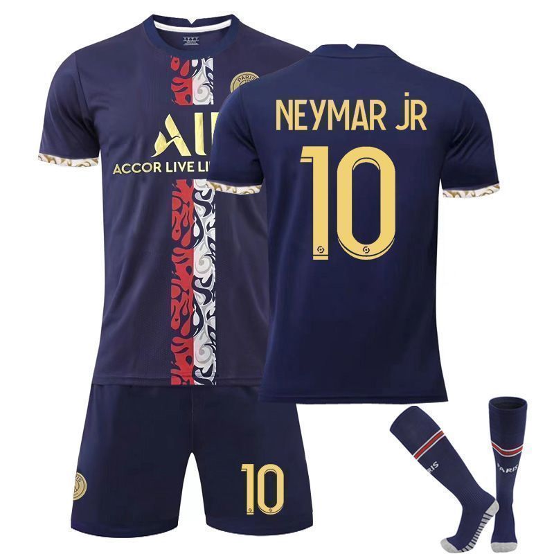 サッカー ユニフォーム ネイマール パリサンジェルマン 見越し PSG 130cm 炎k