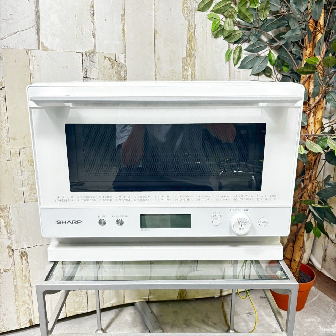 製 SHARP シャープ RE-WF182-W 電子レンジ 50-60Hz