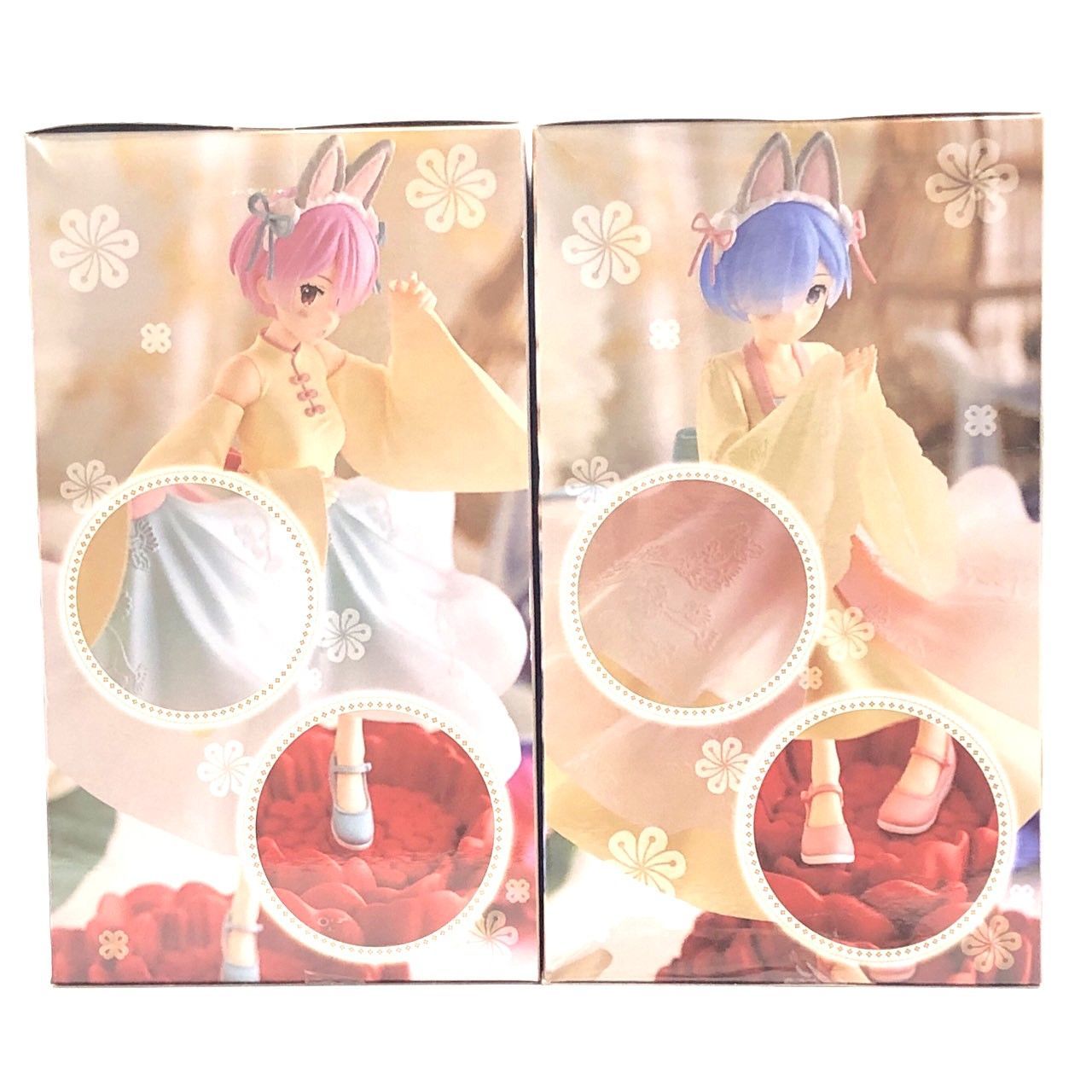 【開封品】リゼロフィギュアセット リゼロ】ARCTECH可動シリーズ『ラム＆レム セット』1/8 可動