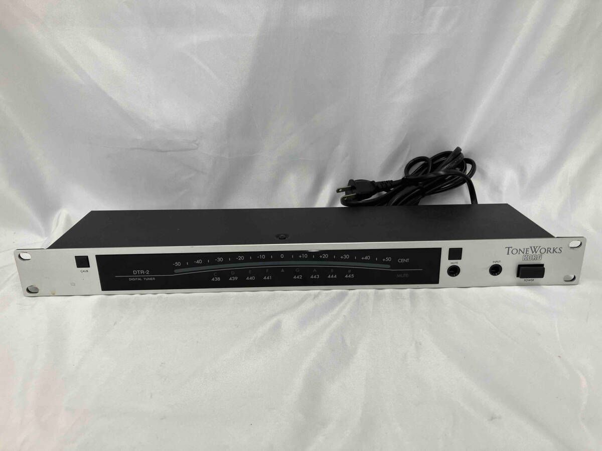 KORG DTR-2000 デジタルチューナー 中古 KORG DT-1000 ラック