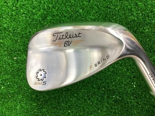 タイトリスト VOKEY SPIN MILLED SM5 ツアークロム 48°|08°F ウェッジ WG 純正特注シャフト フレックスX メンズ 男性用 右利き 右用 Cランク ゴルフクラブ