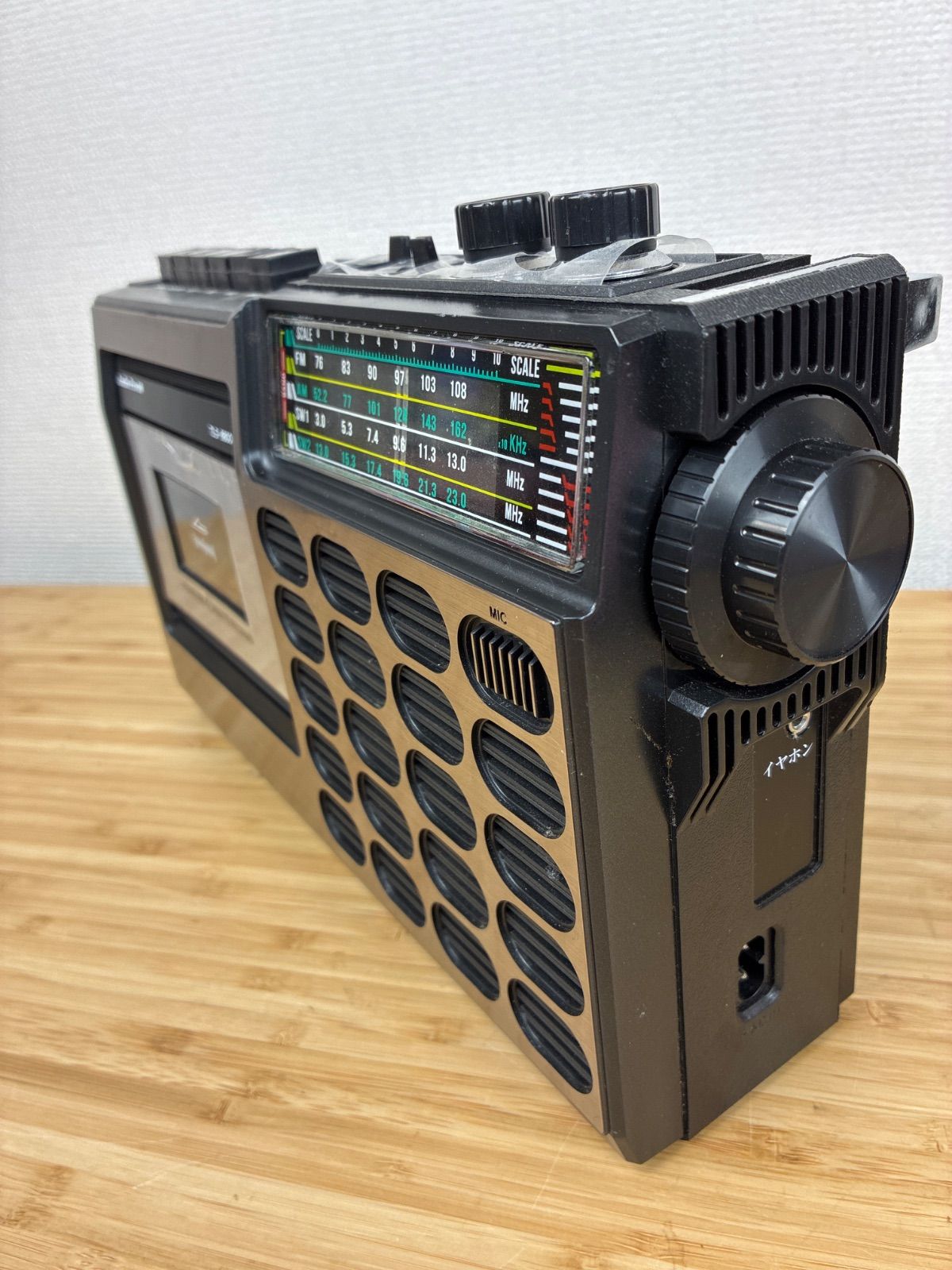 昭和の想いでラジカセ AM FMSWラジオ カセット ＳＤ USBまで