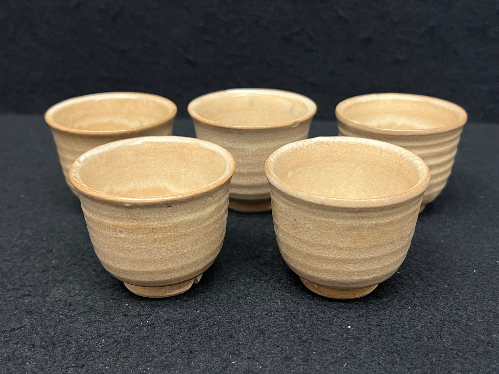 茶器揃急須 湯冷し お猪口 陶器 陶芸品 煎茶