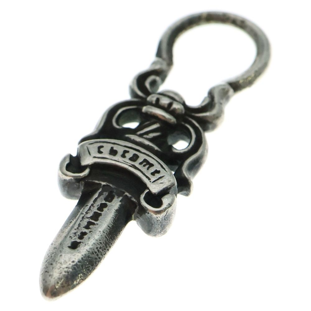  CHROME HEARTS クロムハーツ 5 DAGGER ZIP 2 ダガージップ シルバーネックレストップ シルバー その他 アクセサリー