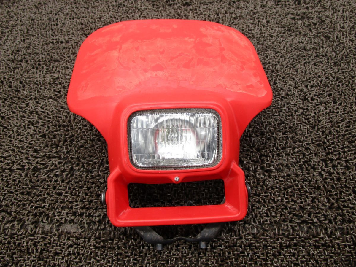 XLR250R ヘッドライト カウル ▲A6440 MD22 ホンダ MD17E キャブ車 XLR250R-4