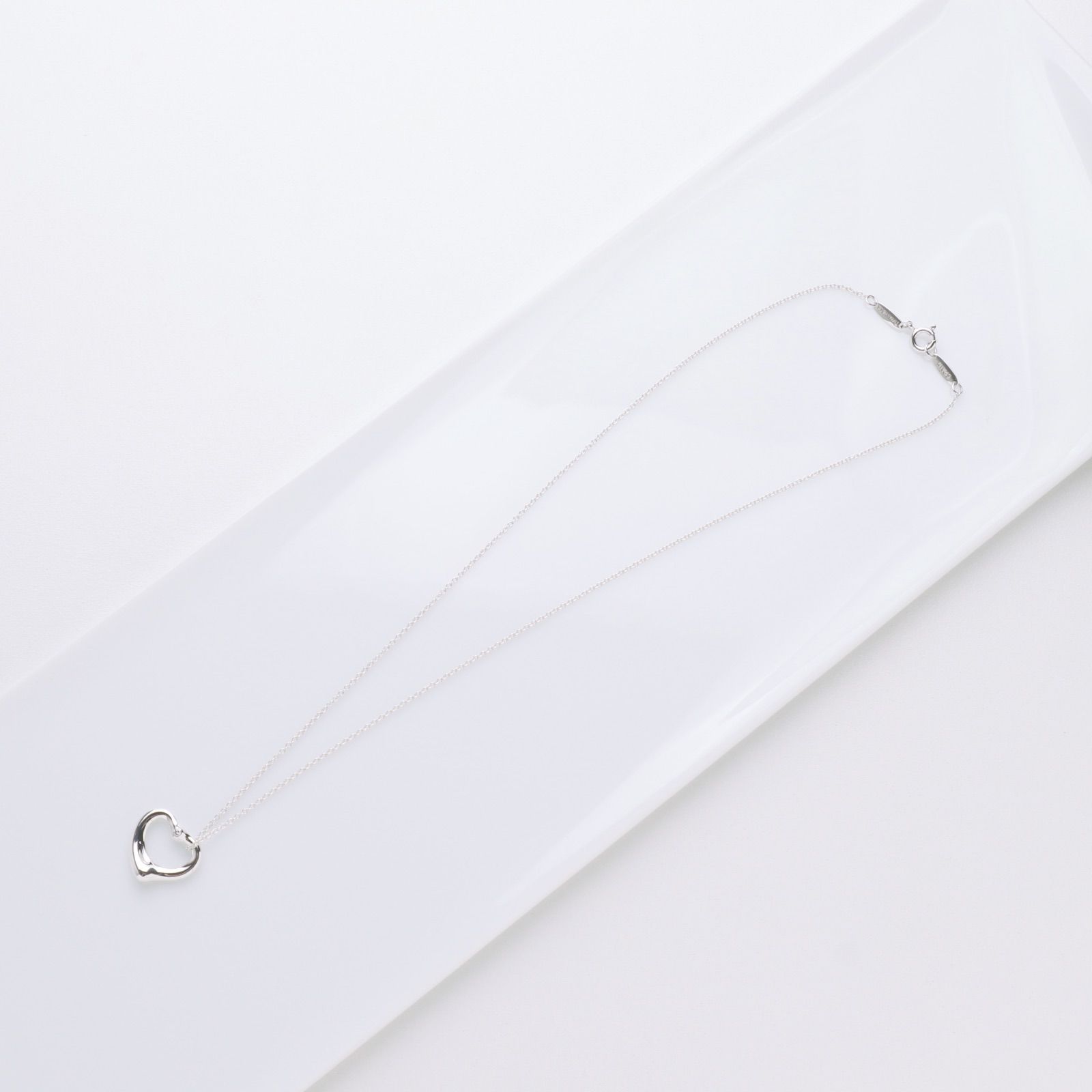 ◇極美品 TIFFANY&Co. ティファニー オープンハート 2ピース  