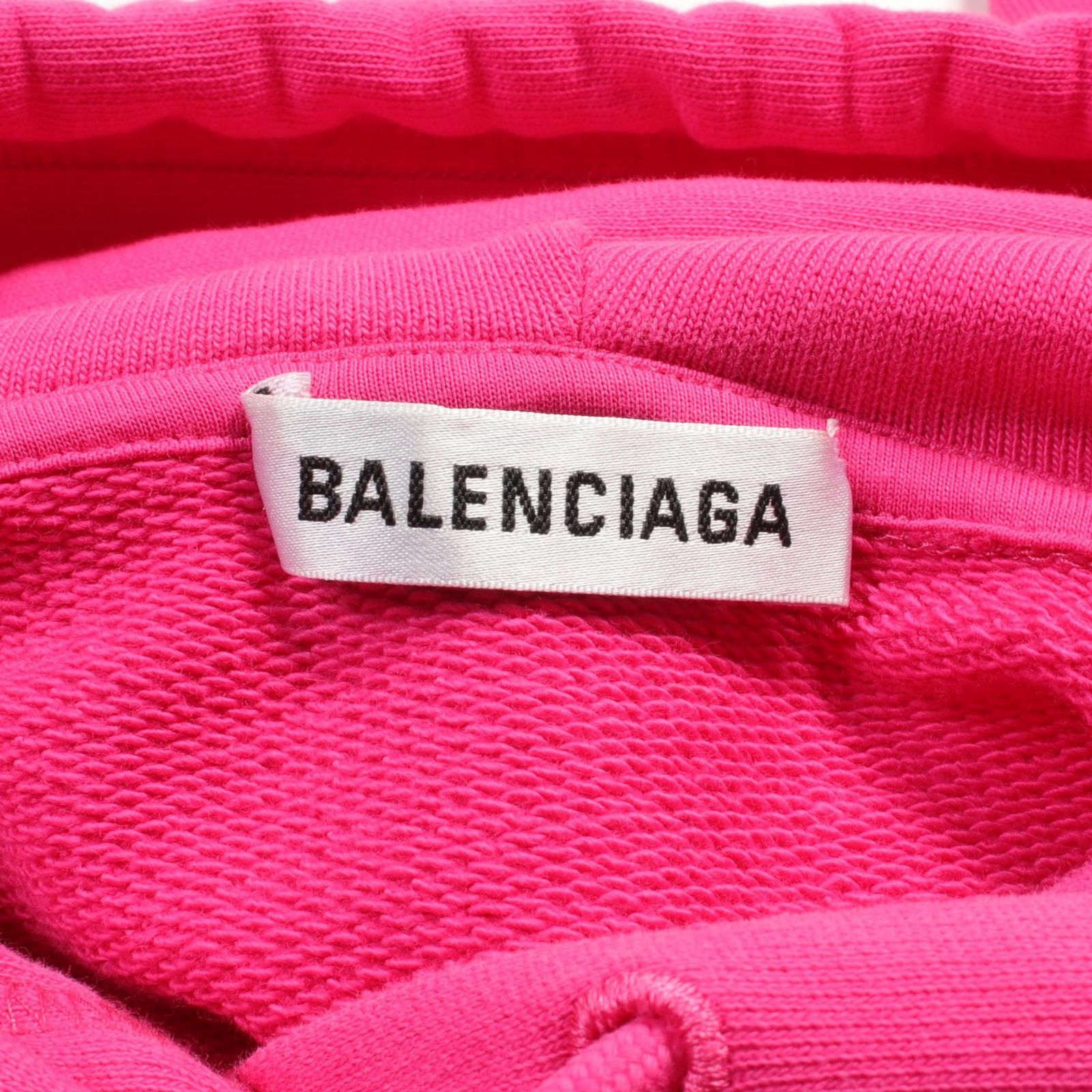 バレンシアガ BALENCIAGA パーカー 570798 ピンク コットン パーカー 