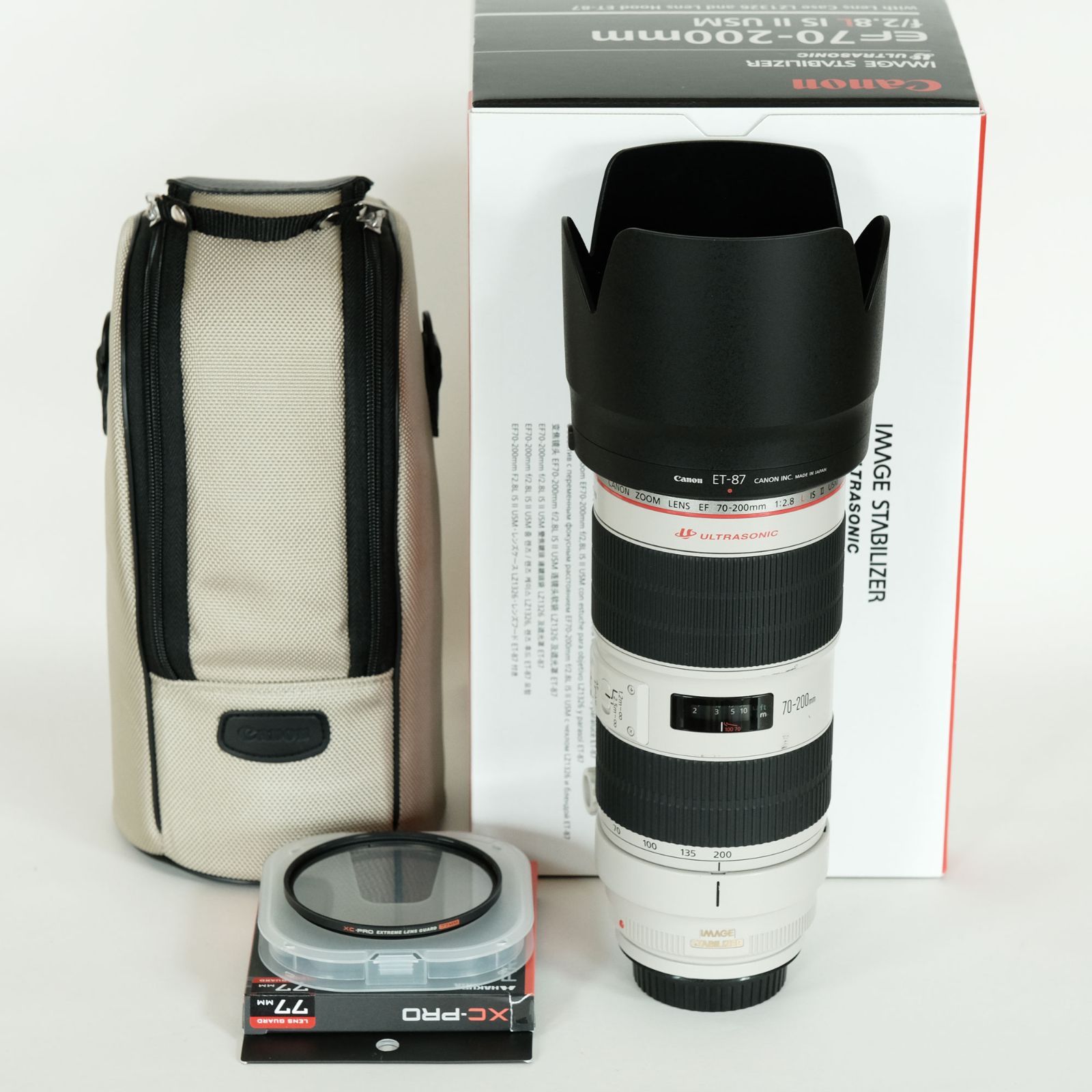 良品｜フィルター付] Canon EF70-200mm F2.8L IS II USM / キヤノンEFマウント / フルサイズ - メルカリ