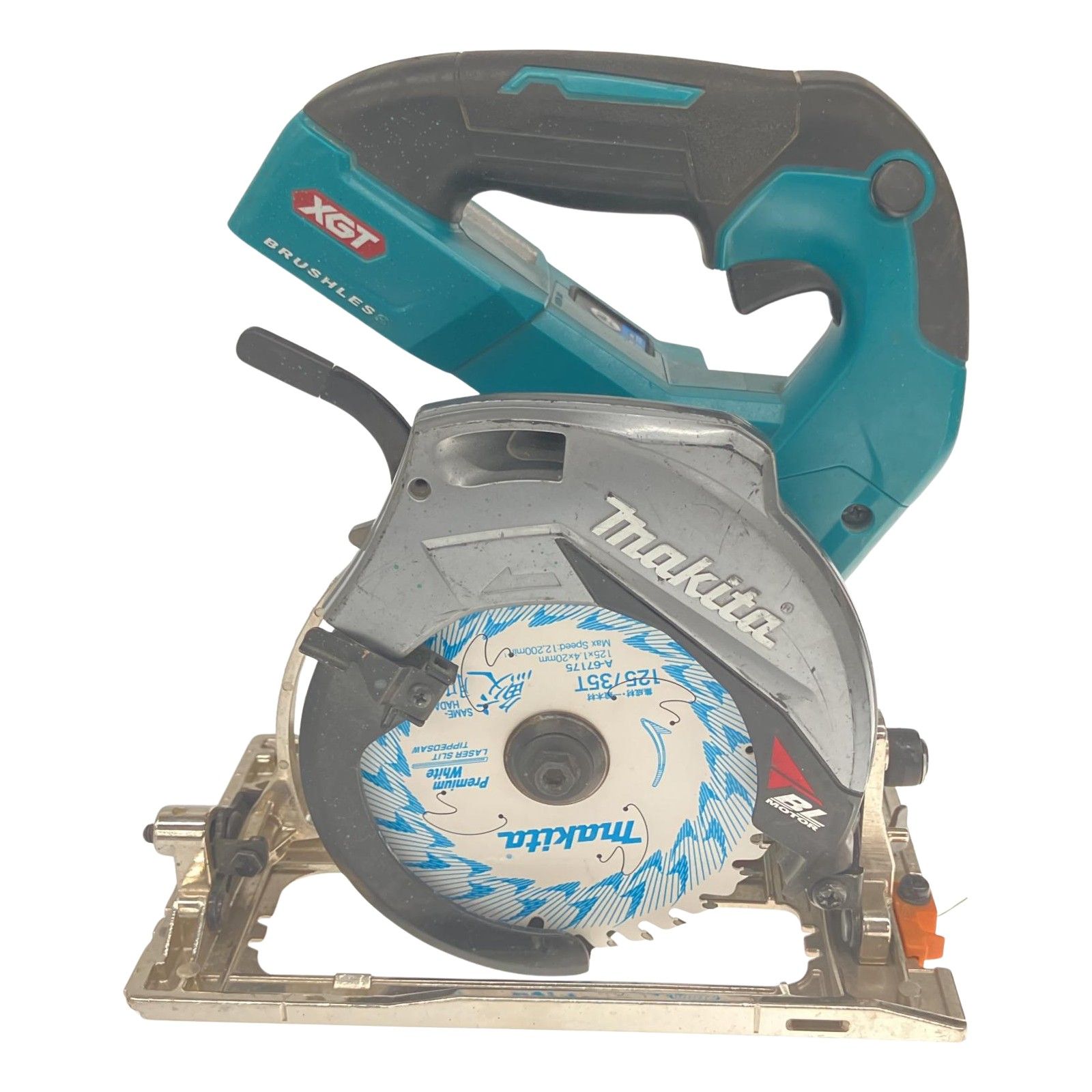 中古動作品 makita マキタ 125mm HS007G 充電式マルノコ 丸ノコ 40Vmax 