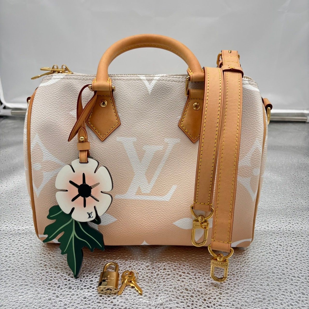 RFID 正規品 ルイヴィトン スピーディ25 バイカラー アンプラント