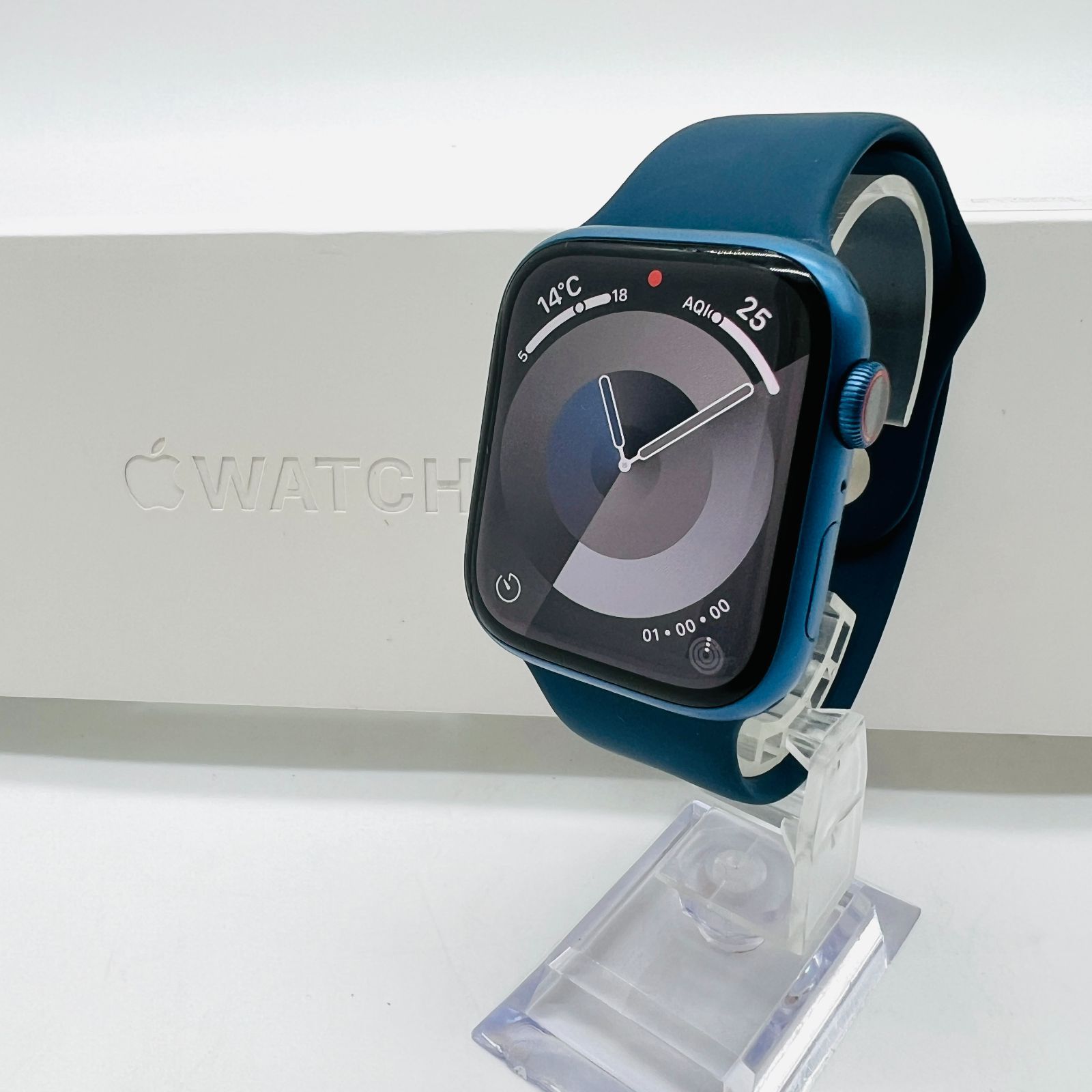 Apple Watch 7 GPSモデル 45mm アルミニウム ブルー 【公式通販】