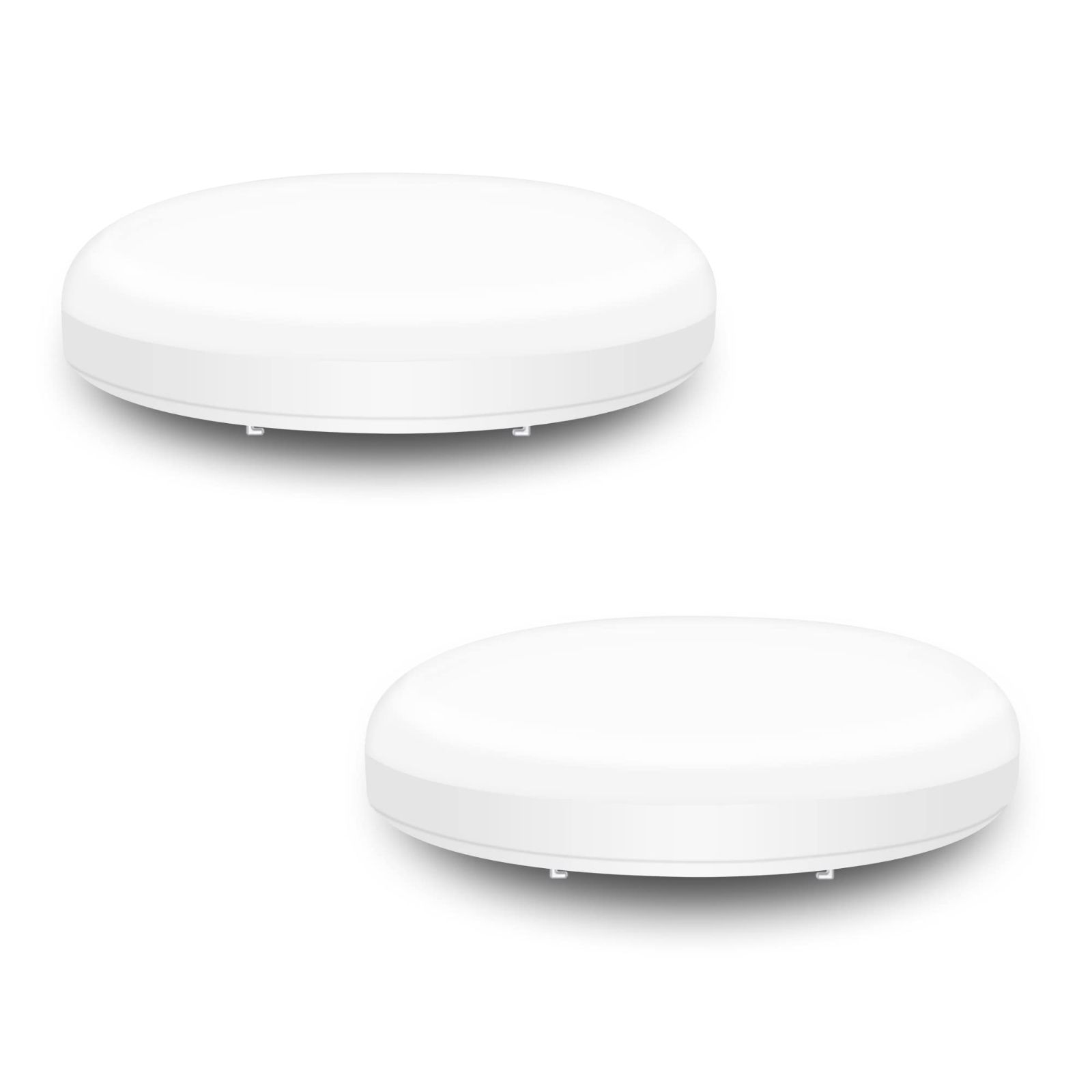 【数量限定】aurogeek LEDシーリングライト 小型 コンパクト LED照明器具 薄形丸型 玄関灯 廊下灯 ミニ シーリングライト 8W 800LM 5000K 昼白色 台所 洗面所 トイレ 2個セット Φ10cm