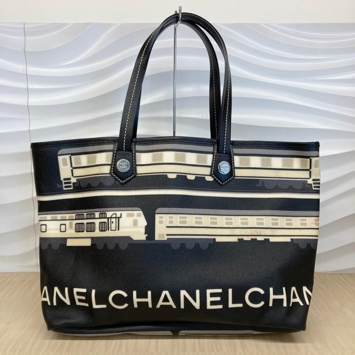 中古】 CHANEL （シャネル） ｾﾝﾄﾗﾙｽﾃｰｼｮﾝ ﾄｰﾄﾊﾞｯｸﾞ バッグ トート 