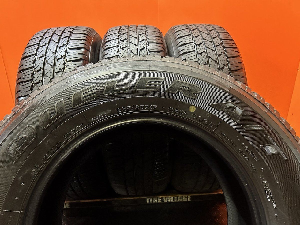 新車外し BS DUELER A/T 265/65R17 17インチ 夏タイヤ 4本 2018年製