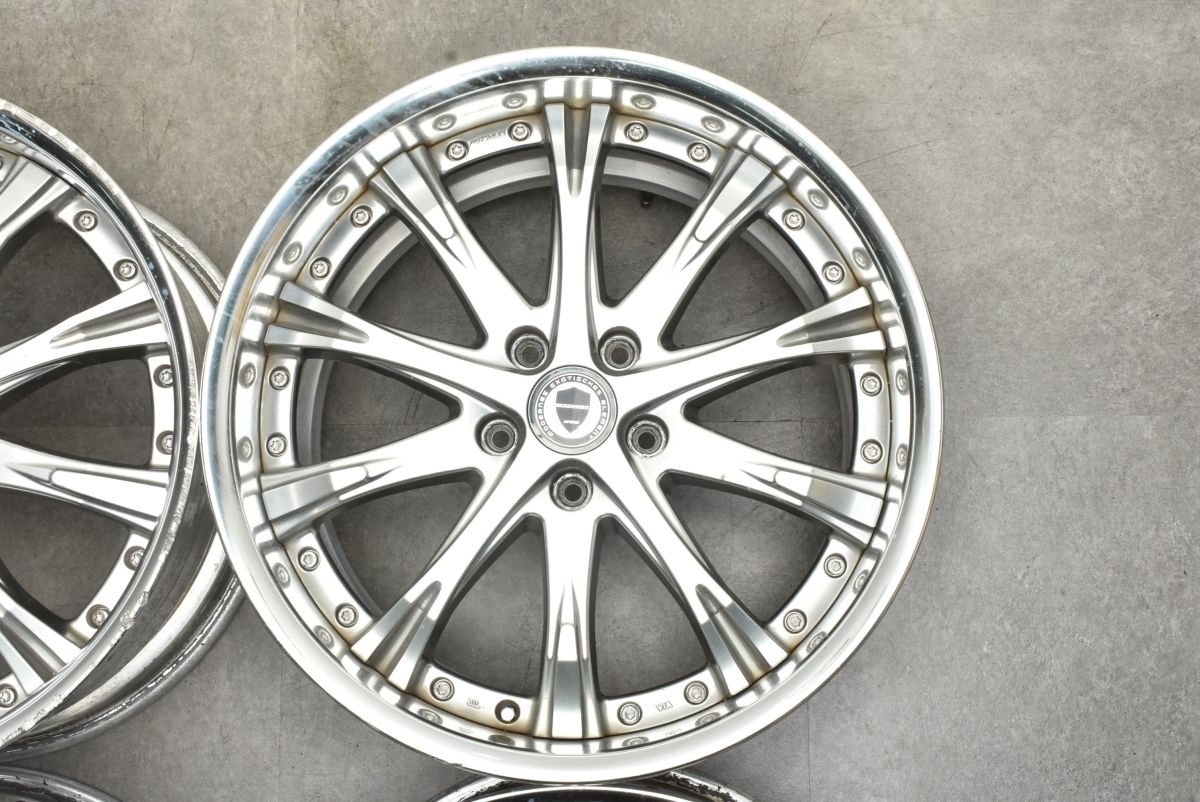 19インチ ワークシュバートsc4 ホイール・19インチリペア品WORKシュバートSC4 4本Set j72・ご