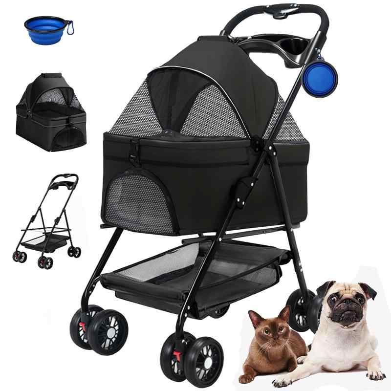 楽天市場】ペットカート 分離型 小型犬用カート 3 way 折りたたみ式 犬