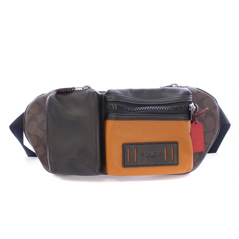 Coach Rider 24 コーチ COACH Rider Belt Bag In Signature Canvas シグネチャーキャンバスライダーベルトバッグ ウエスト ...