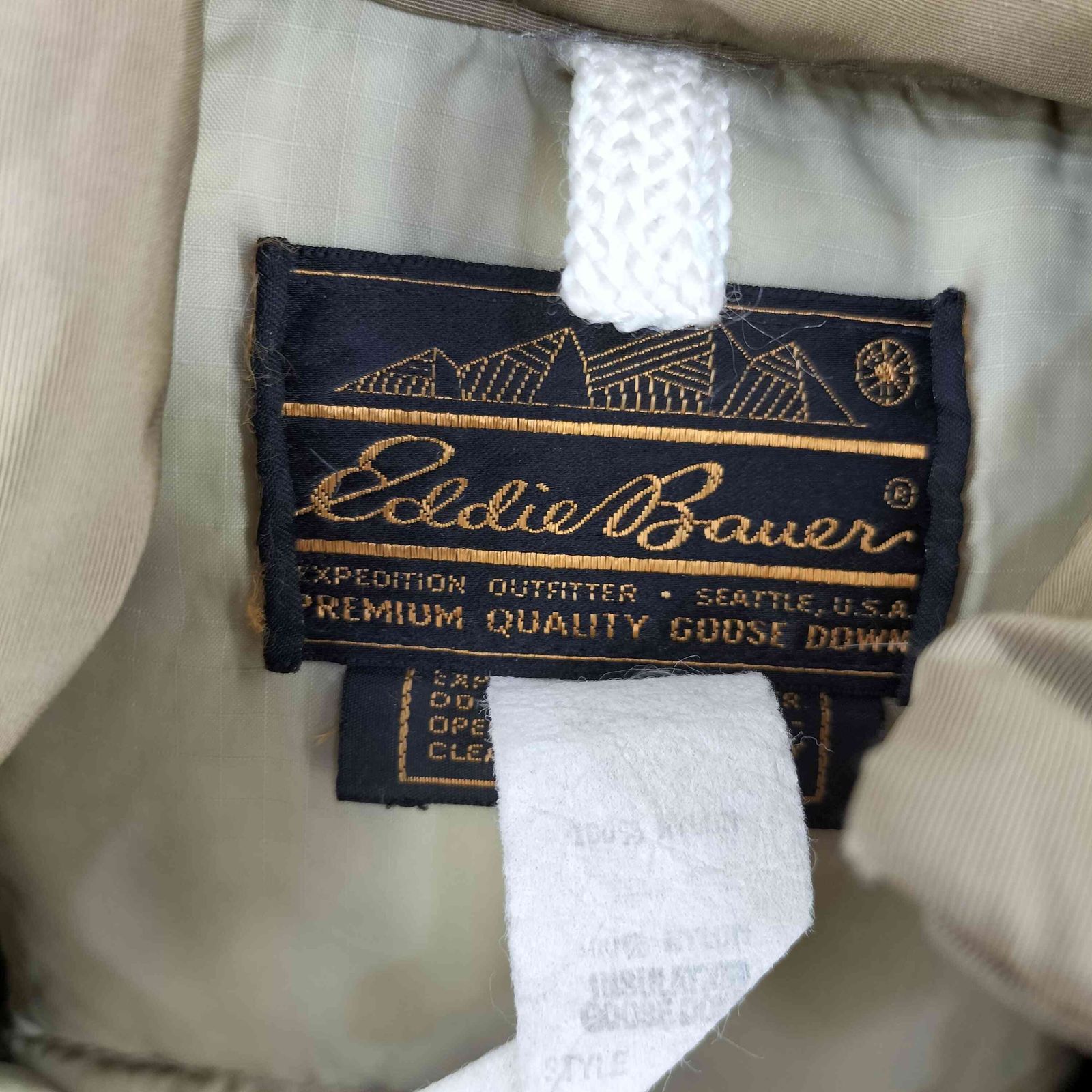 エディーバウアー Eddie Bauer 70-80s 黒タグ前期 MADE IN USA