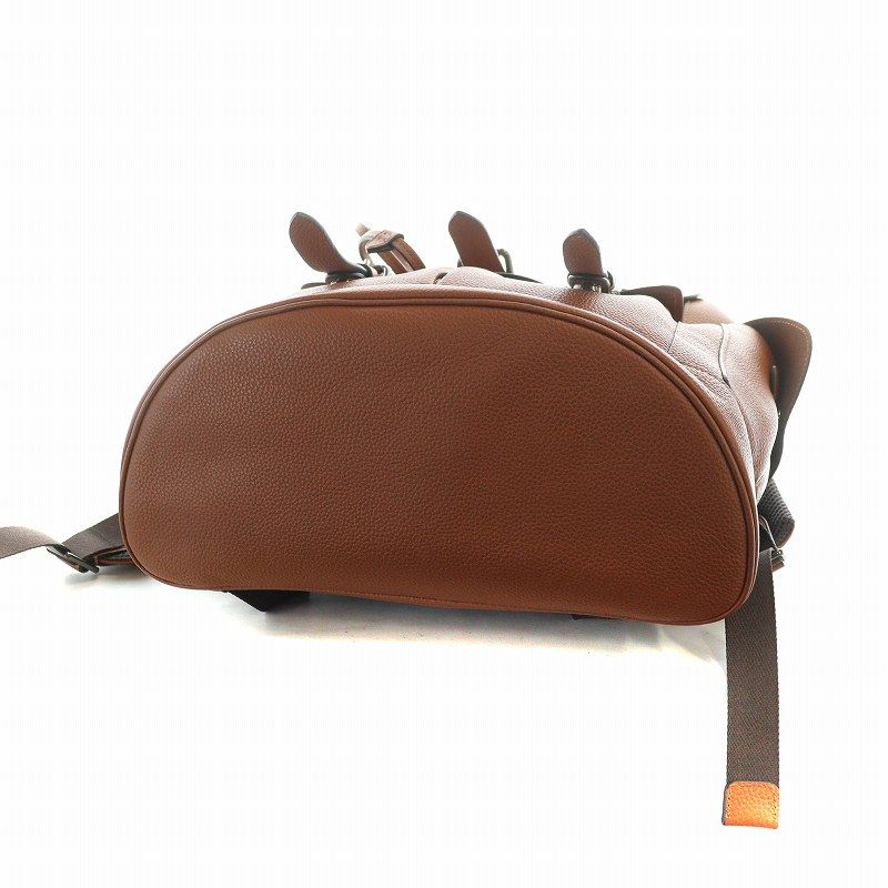 美品 コーチcoach バックパック ブラウン レザー F36811. COACH 国内発送 コーチ バッグ メンズ リュックサック レザー