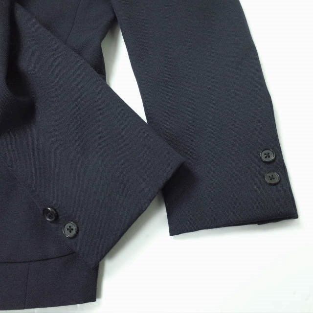 KENNETH FIELD ケネスフィールド 日本製 WOOL SERGE SUITS 60s SPORTS COAT & TRIM TROUSER  1P JK(36)/PT(31) NAVY スーツ セットアップ ウールサージ g10772