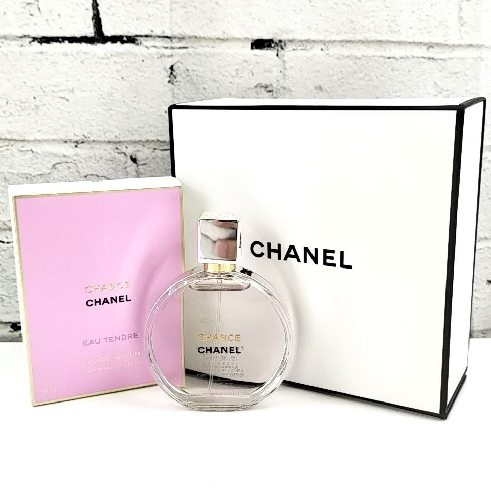 CHANEL 】L 119 A-1 50ml ほぼ満タン CHANCE EAU TENDRE
