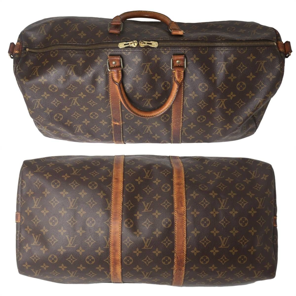 LOUIS VUITTON キーポル55 バンドリエール ボストンバッグ ※ショルダー