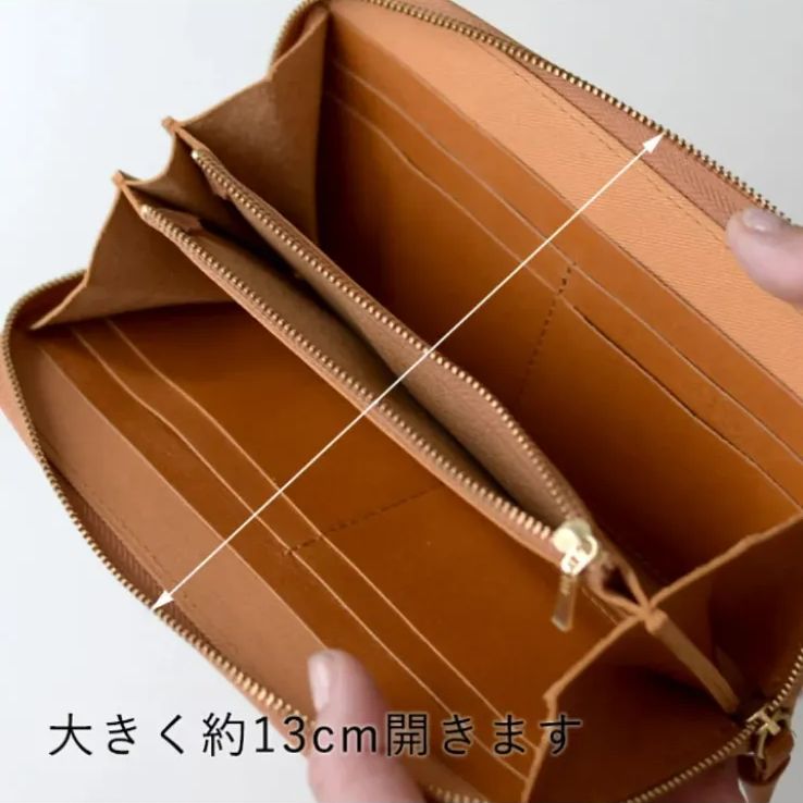 新品 定価16,500円】タイドウェイ TIDEWAY ライトレザー 長財布 ロング 