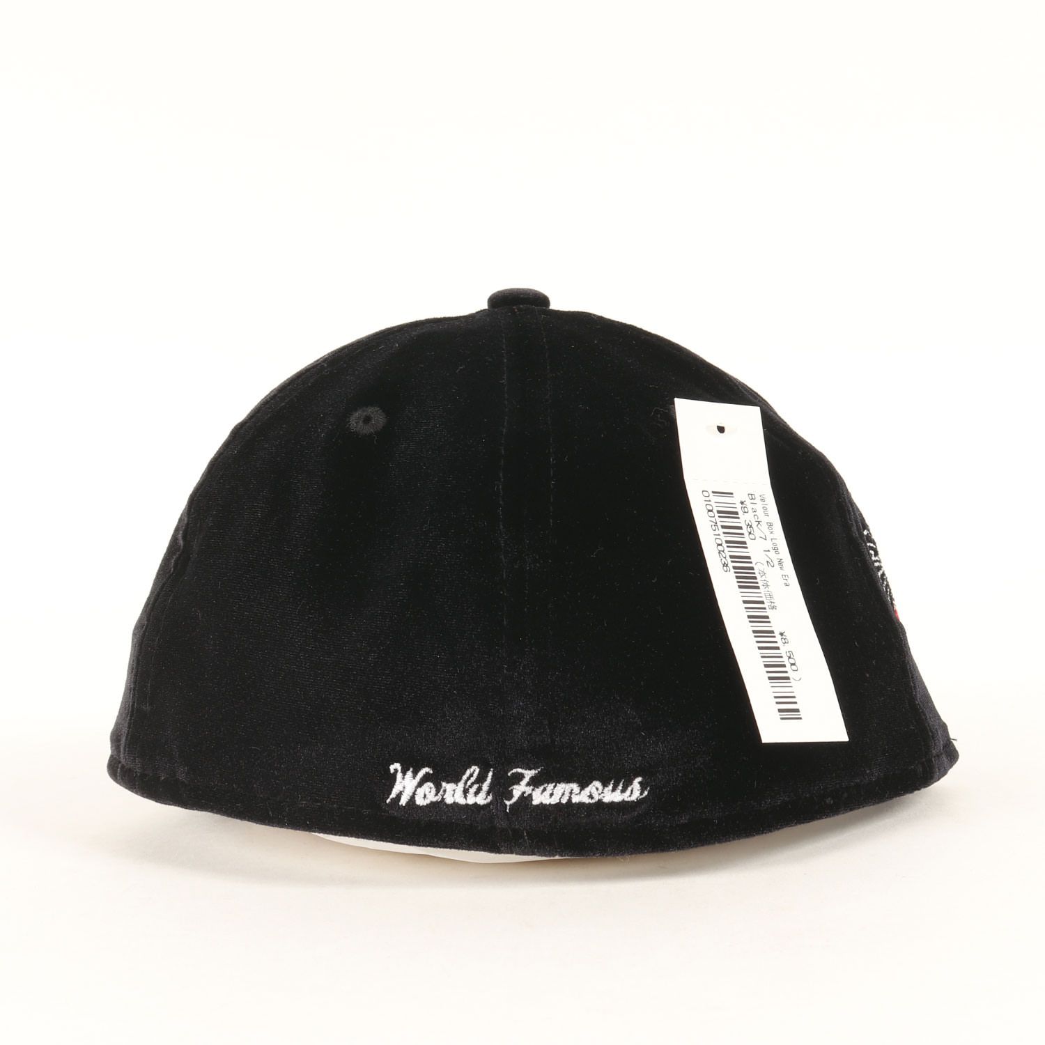 新品】Supreme シュプリーム キャップ ブラック 黒 サイズ:7 1/2