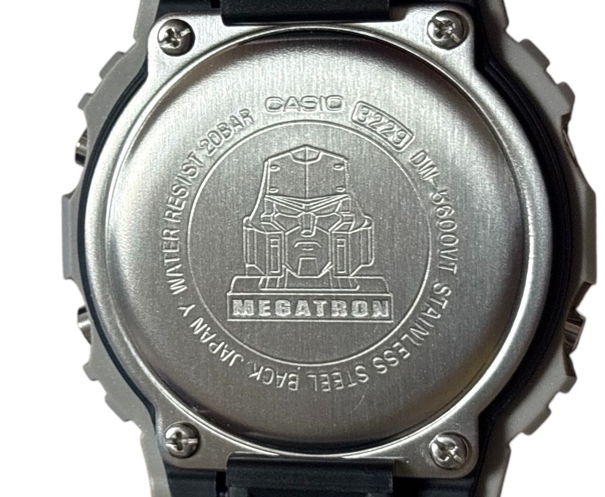 CASIO 限定G-SHOCKxトランスフォーマー コラボ DW-5600MEGA22