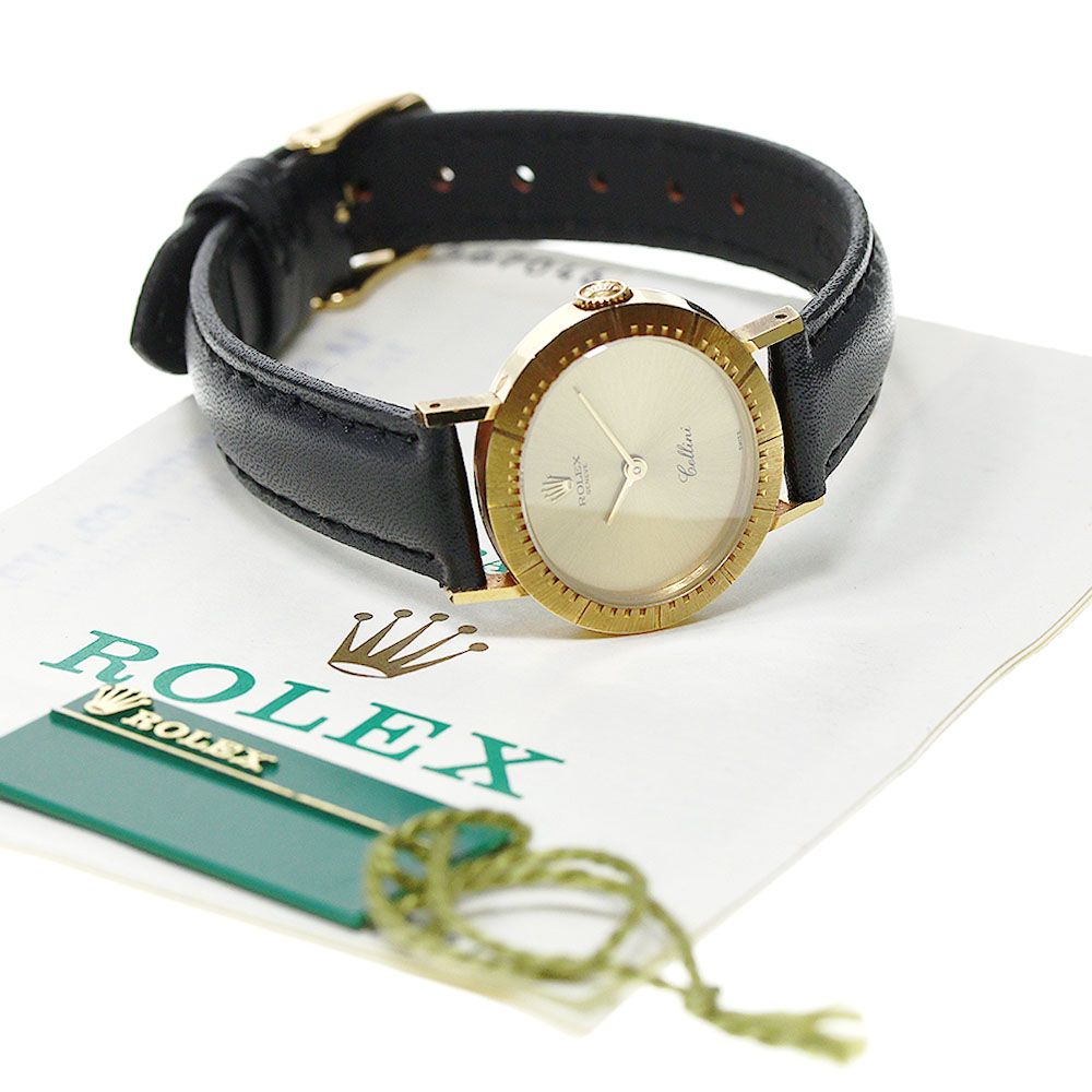 ロレックス ROLEX Ref.4081/8 チェリーニ K18YG Cal.1601 手巻き ...