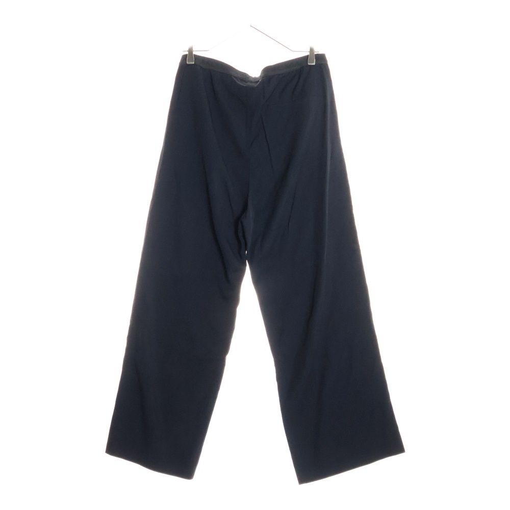 BALENCIAGA バレンシアガ Logo Elasticated Waist Wide Leg Trousers ウエストロゴ ワイドイージーパンツ ブラック 675482 TJO25