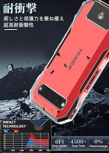 京セラ TORQUE ムスビー｜au 京セラ TORQUE G04 ブラック KYV46 323【TORQUE